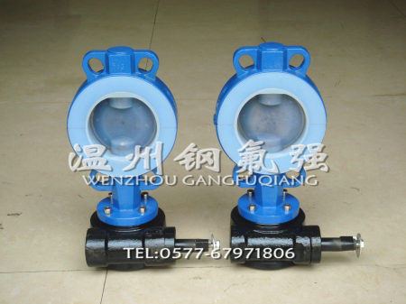 鋼襯F46蝶閥 D371F46